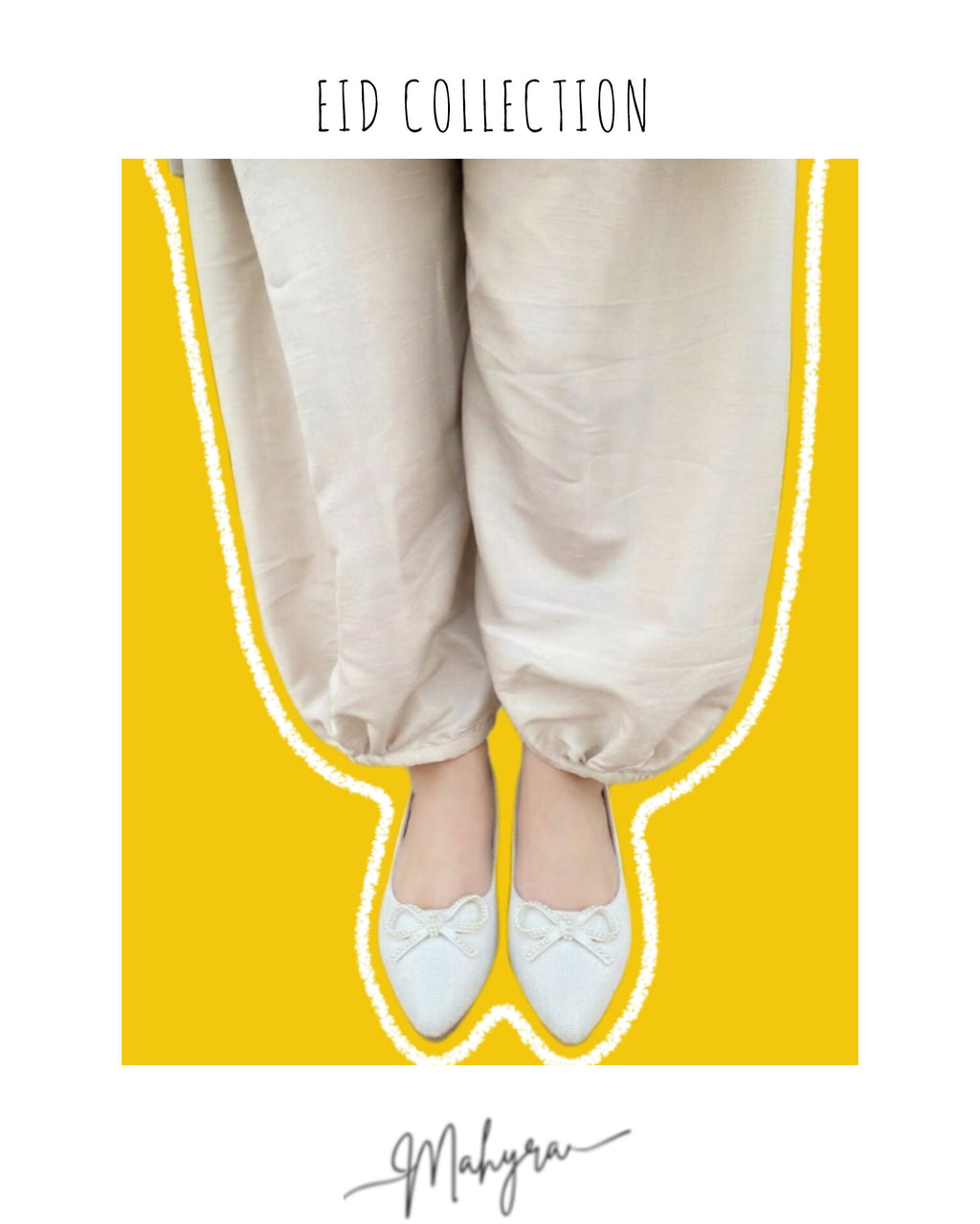 Pearl-Encrusted Balloon style Shalwar Kameez Set